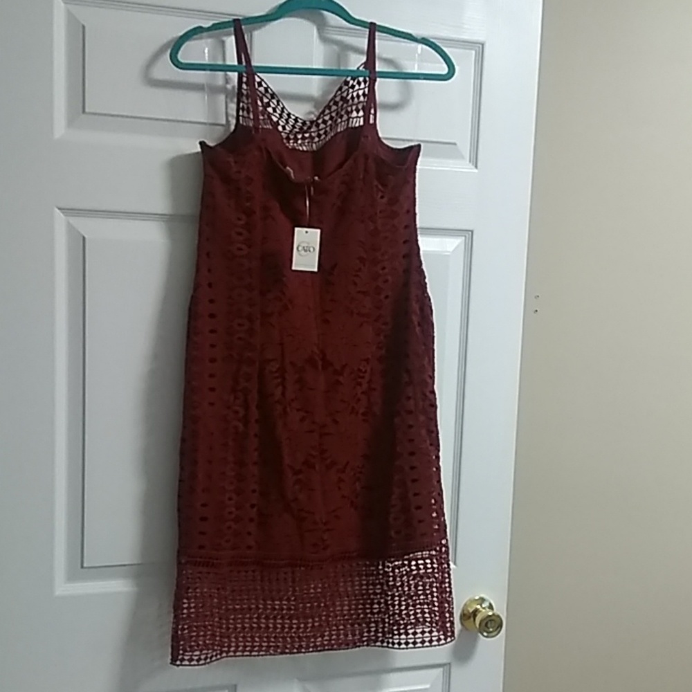 Cato rust colored lace dress- Final Price - Picture 2 of 2